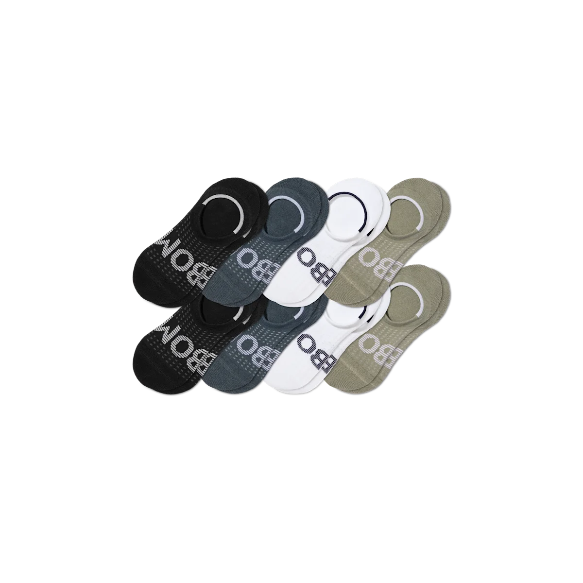 Men's All Sport Cushioned No Show Sock 8-Pack