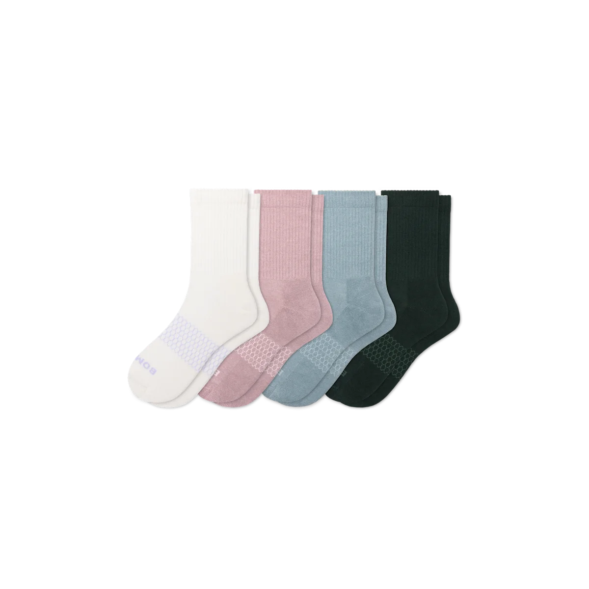 Women's Solids Half Calf Sock 4-Pack