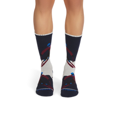 Men's Merino Wool Blend Calf Sock 4-Pack Gift Box
