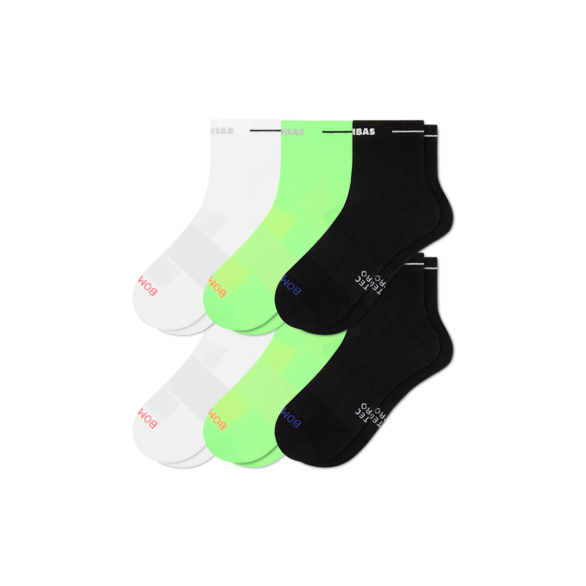 Men's RunPro Quarter Sock 6-Pack