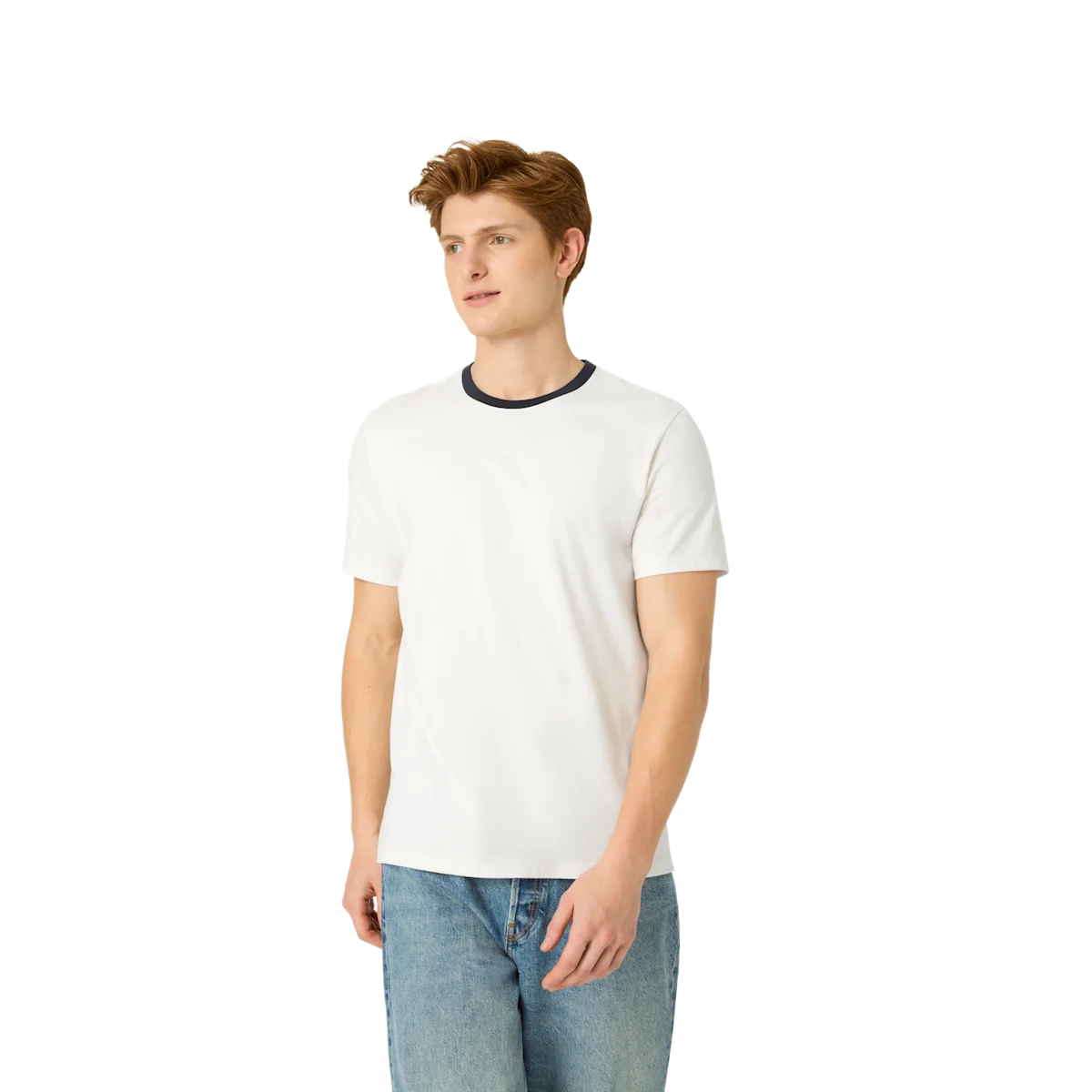 Men's Pima Cotton Crew Neck T-Shirt