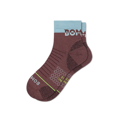 Men's Merino Wool Blend Hiking Quarter Socks
