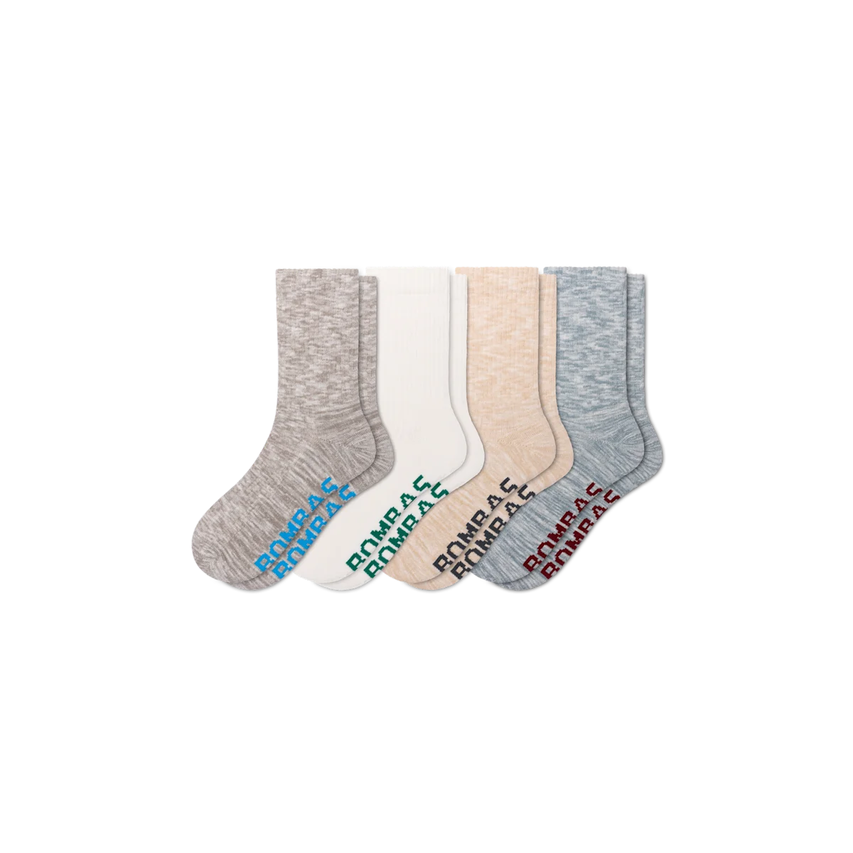 Men's Summer Ragg Half Calf Sock 4-Pack