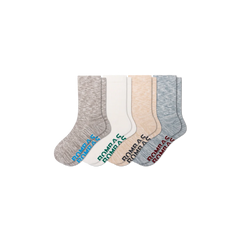Men's Summer Ragg Half Calf Sock 4-Pack