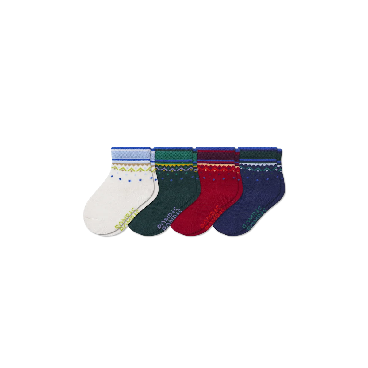 Toddler Lightweight Calf Sock 4-Pack