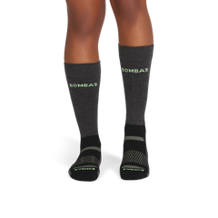 Women's Mid-Cushion Merino Wool Blend Ski & Snowboard Sock 2-Pack