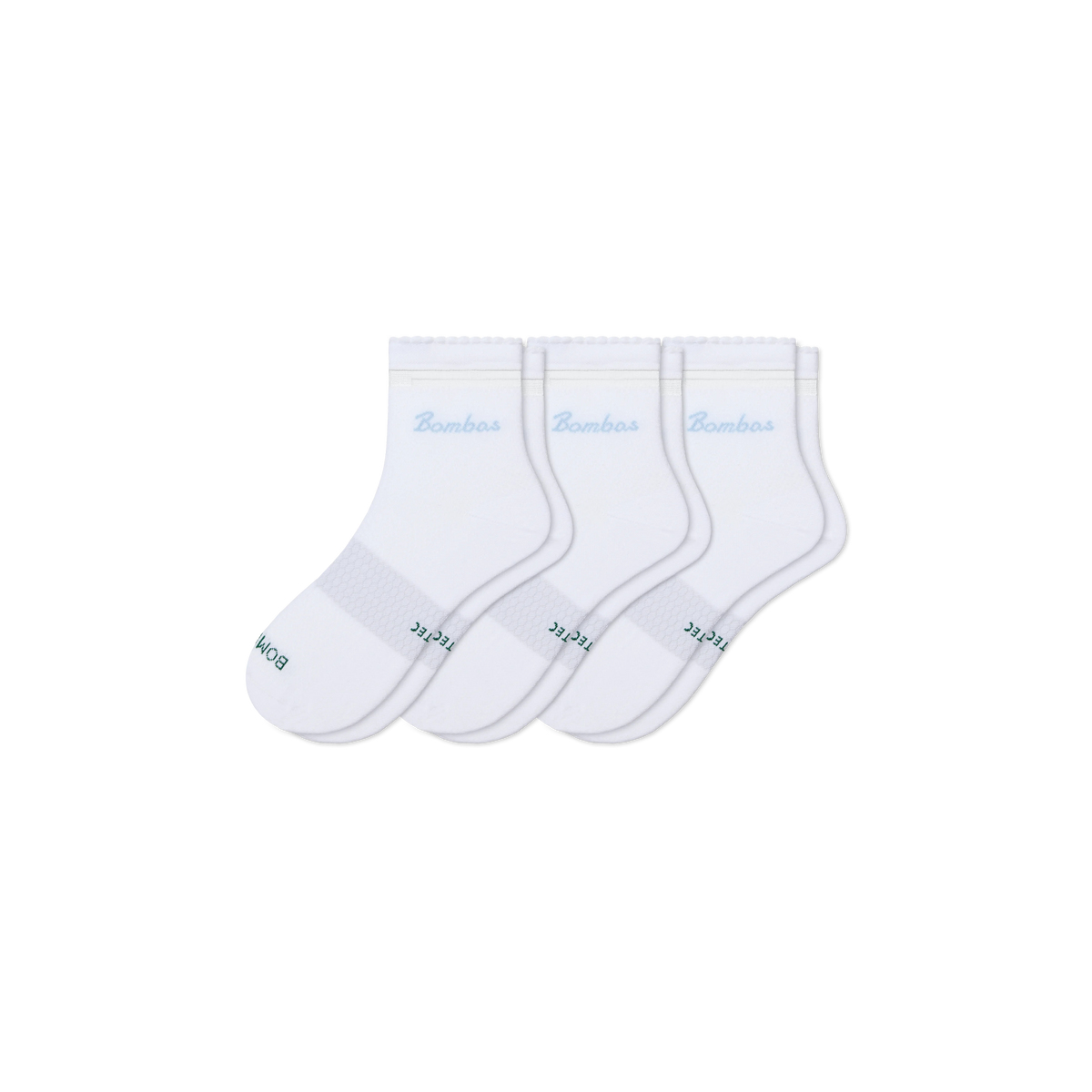 Women's UltraLite Sport Sheer Stripe Quarter Sock 3-Pack