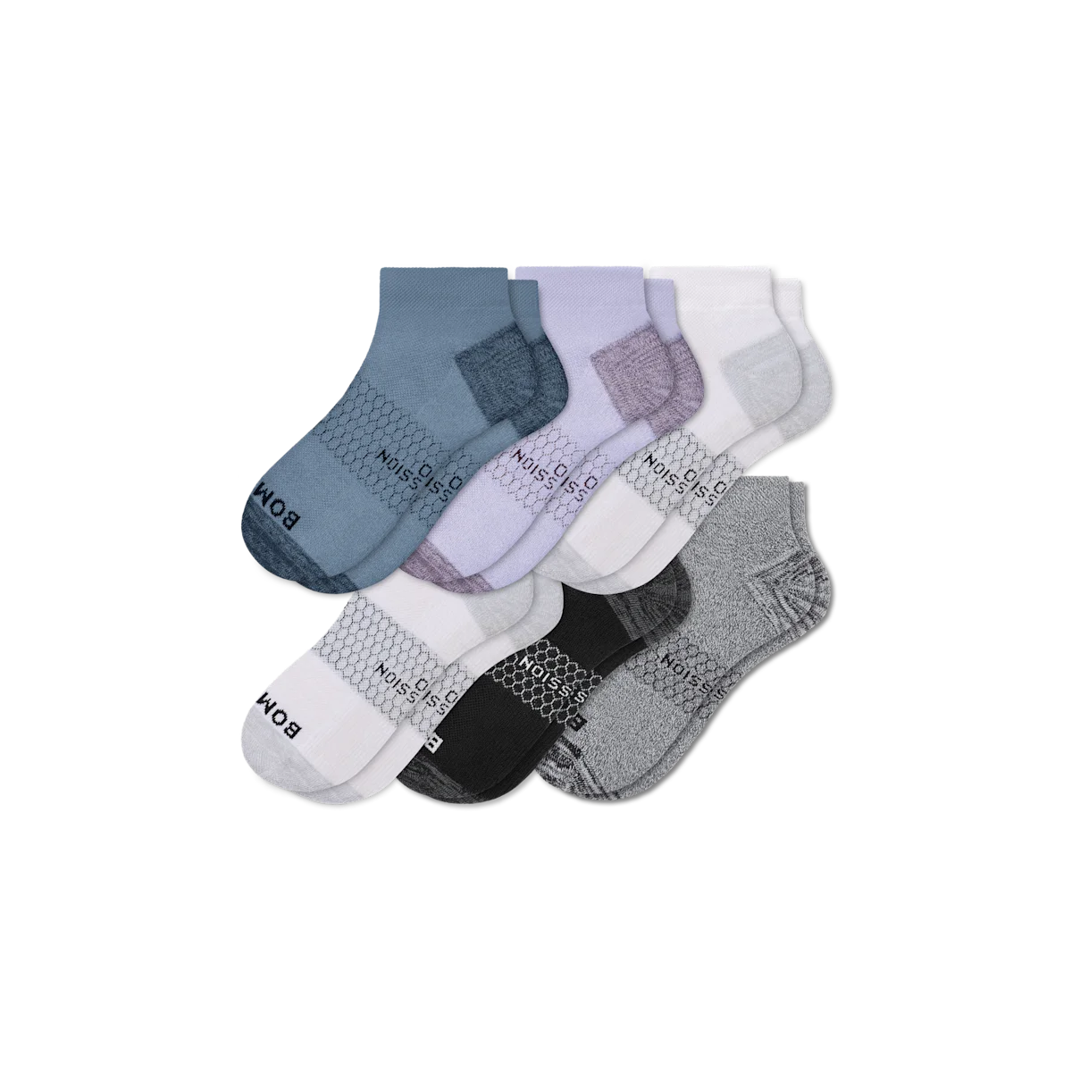 Women's Firm Compression Ankle Sock 6-Pack