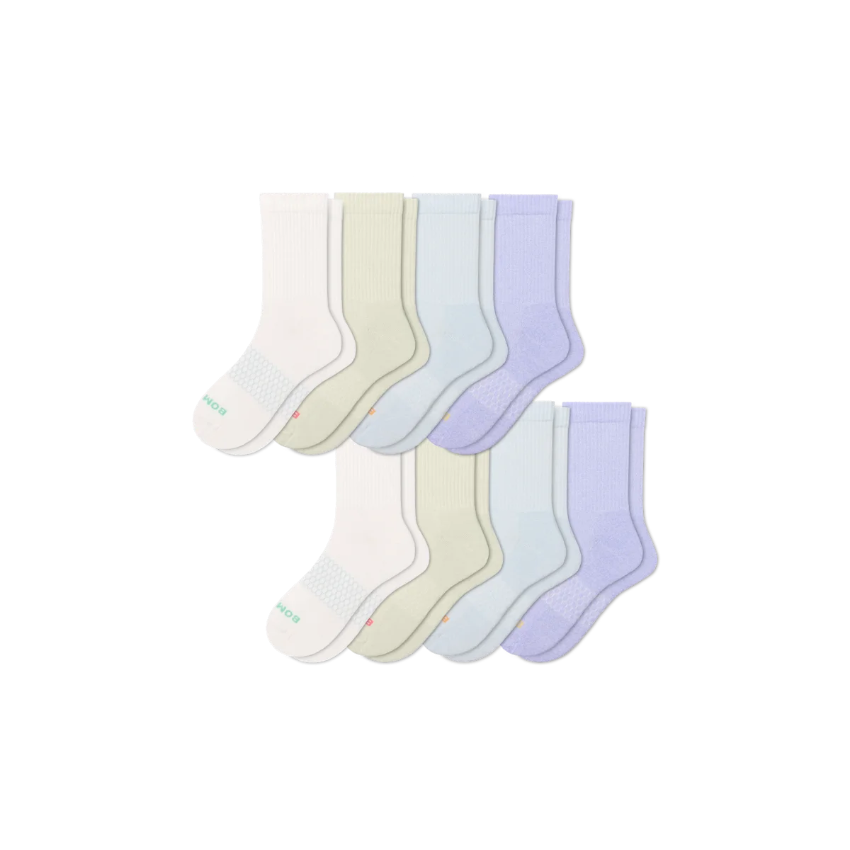 Women's Marl Half Calf Sock 8-Pack