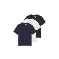 Women's Pima Cotton Slim Crew Neck T-Shirt 3-Pack
