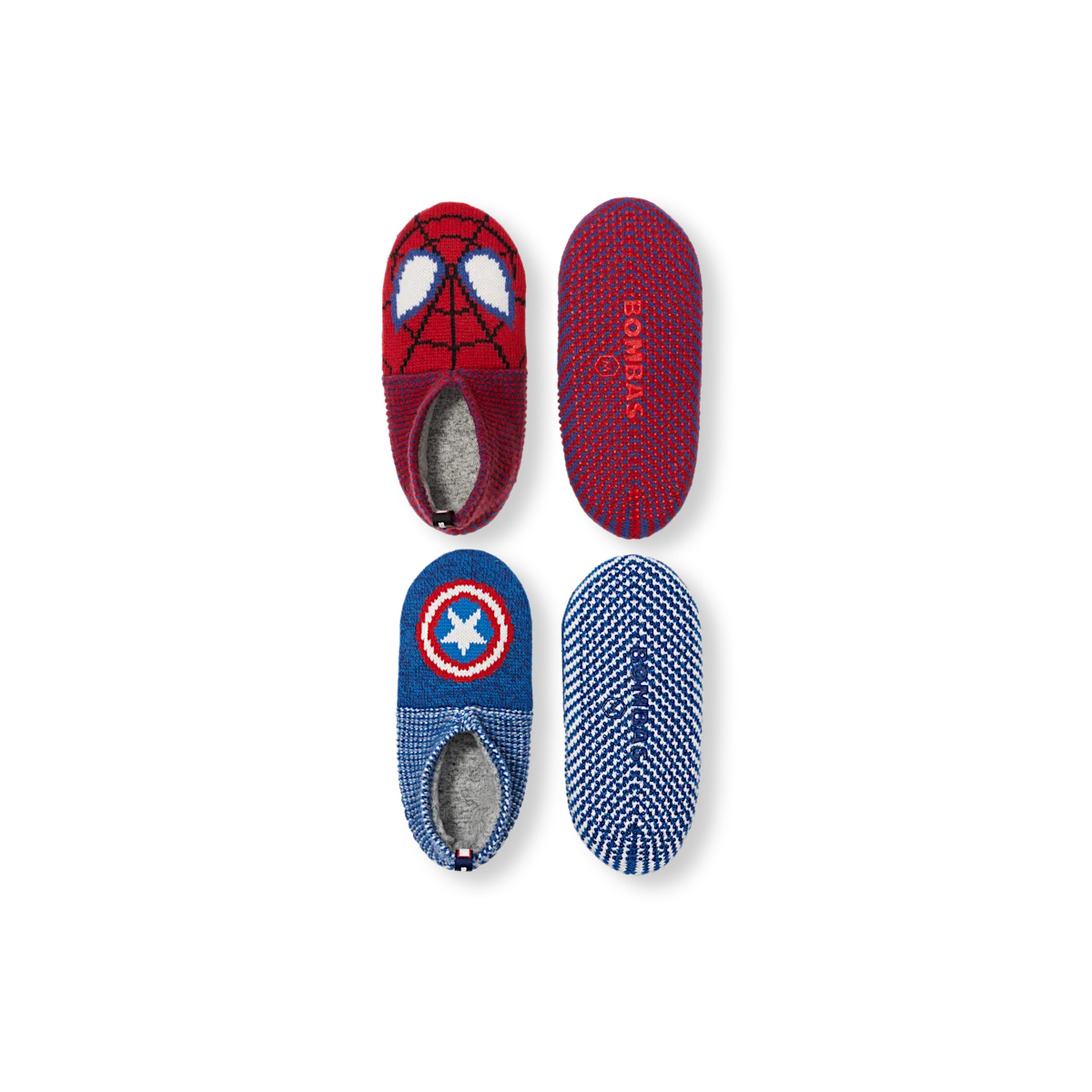 Marvel | Bombas Adult Gripper Slipper 2-Pack