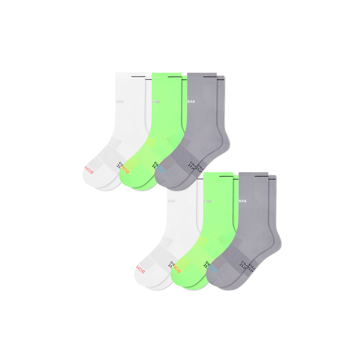 Women's RunPro Half Calf Sock 6-Pack