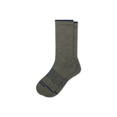 Men's Merino Wool Blend Calf Socks