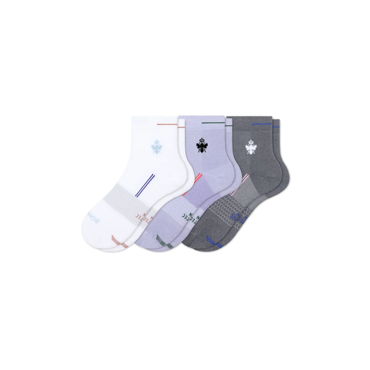 Women's Run Quarter Sock 3-Pack