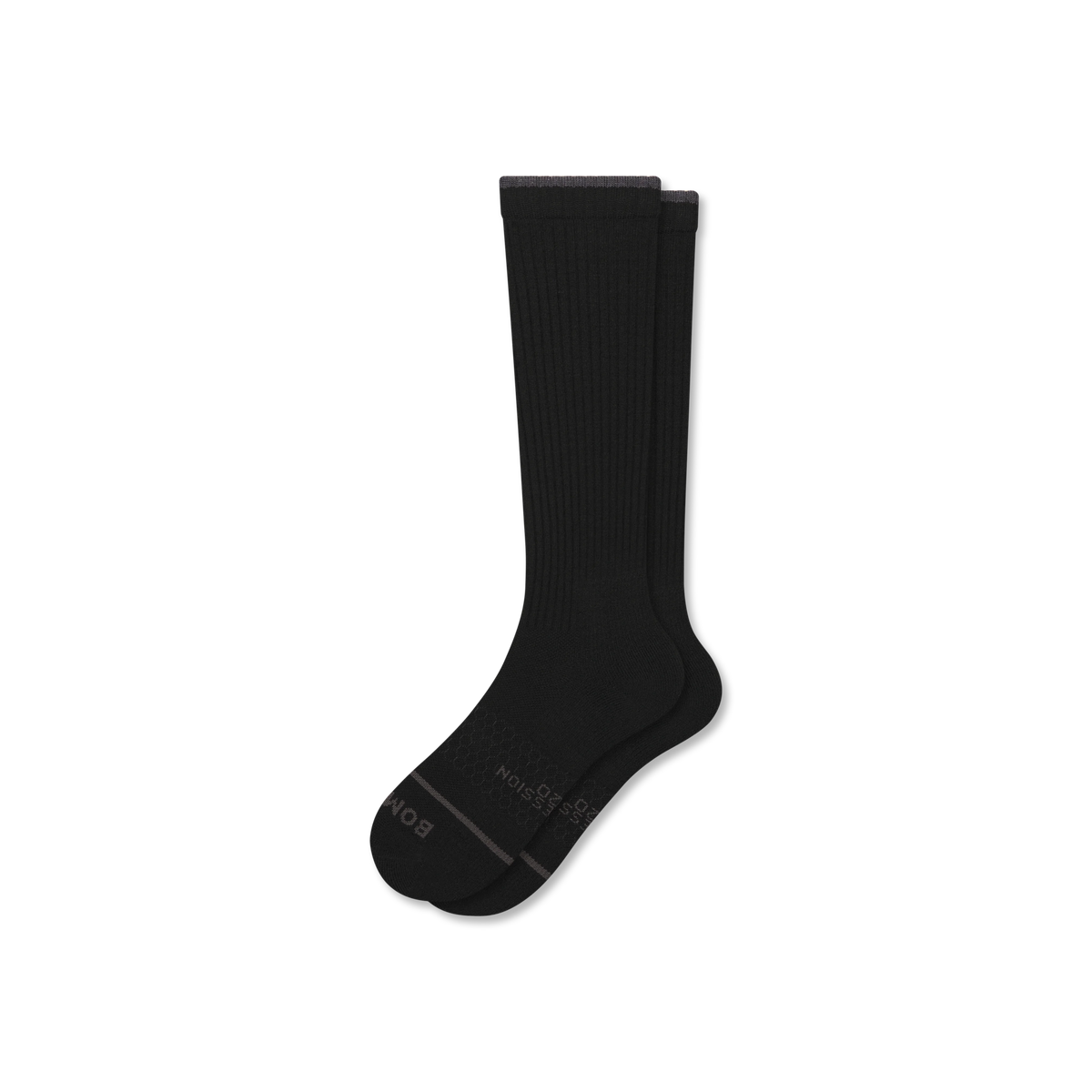 Women's Merino Wool Blend Everyday Compression Knee High Socks (15-20mmHg)