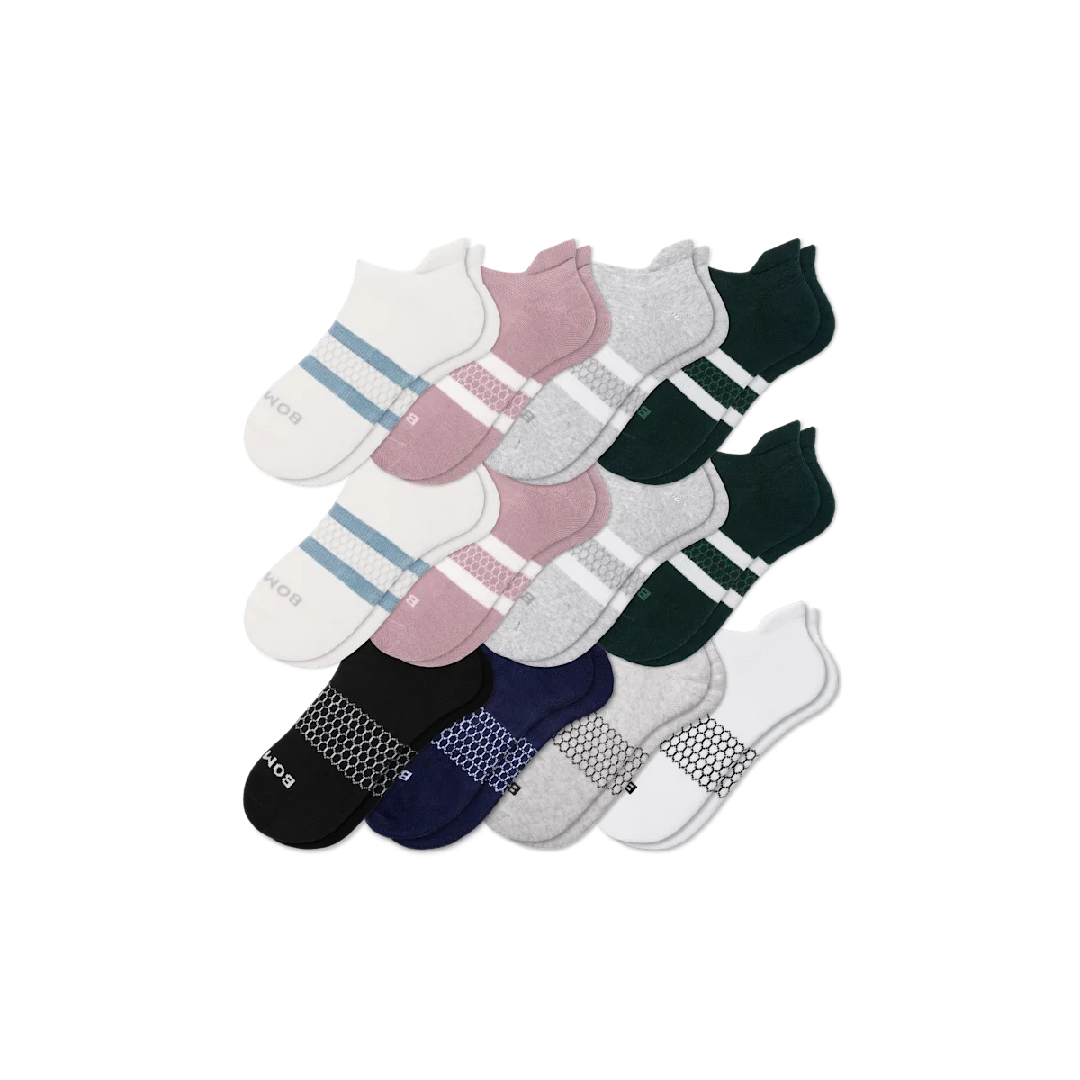 Women's Solids Ankle Sock 12-Pack