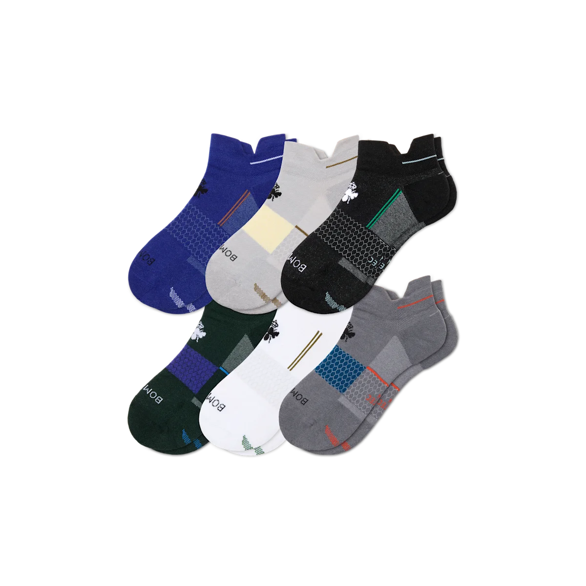 Men's Run Ankle Sock 6-Pack
