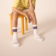 Youth Vintage Stripes Calf Sock 4-Pack