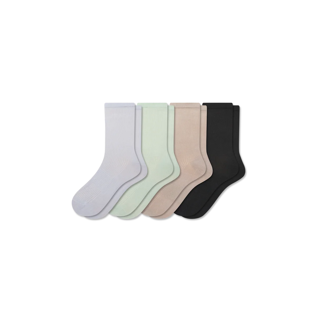 Women's Featherweight Rib Half Calf Sock 4-Pack