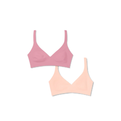 Women’s No Show Plunge Bralette 2-Pack