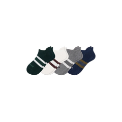 Men's Solids Ankle Sock 4-Pack