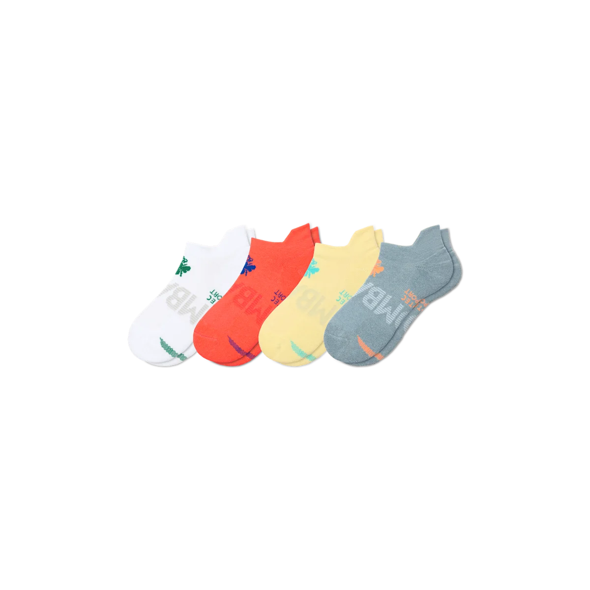 Youth All Sport Ankle Sock 4-Pack