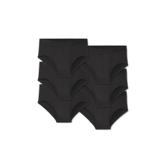 Men's Cotton Modal Blend Flyless Brief 6-Pack