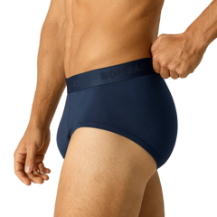 Men's Cotton Modal Blend Flyless Brief