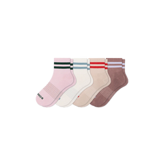 Women's Vintage Stripes Quarter Sock 4-Pack
