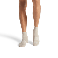Men's Merino Wool Blend Quarter Sock 4-Pack
