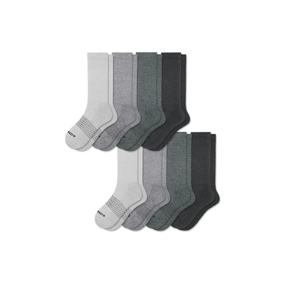 Men's Marl Calf Sock 8-Pack