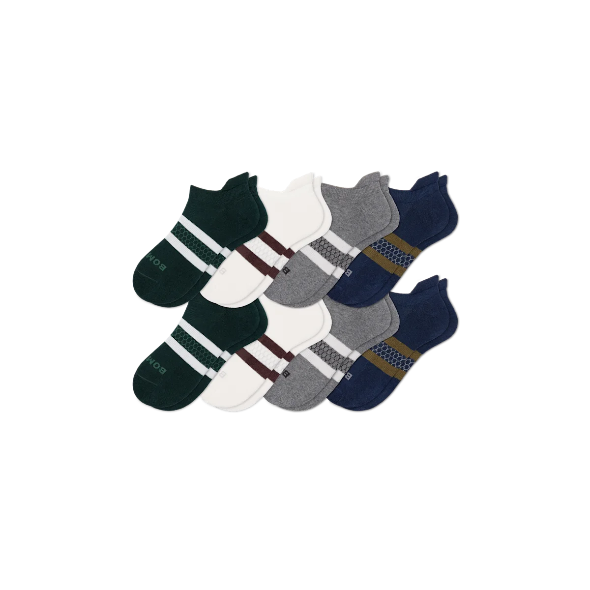 Men's Solids Ankle Sock 8-Pack
