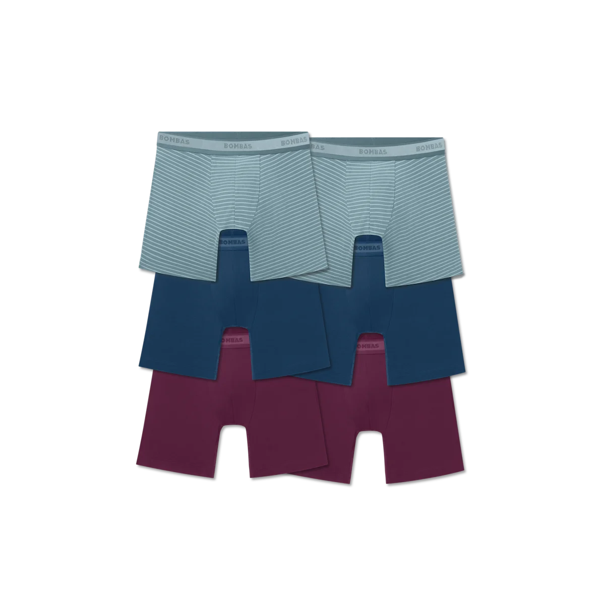 Men's Soft Flex Boxer Brief 6" 6-Pack