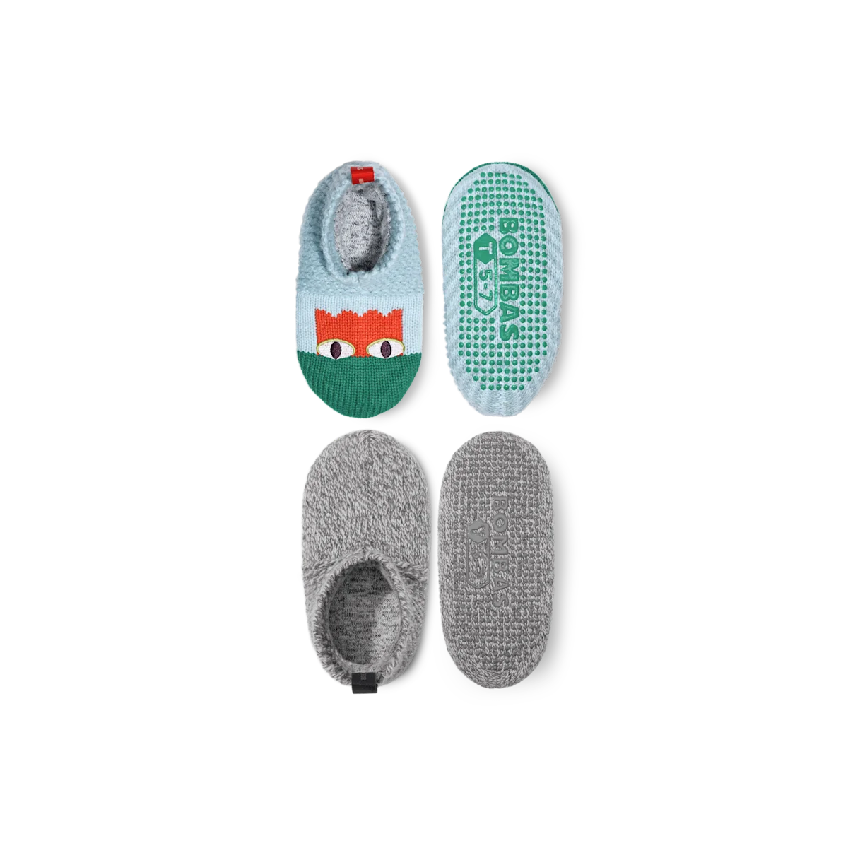 Toddler Gripper Slipper 2-Pack