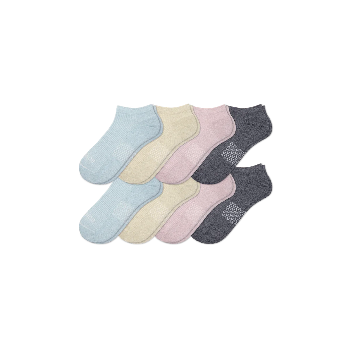 Women's Modern Rib Ankle Sock 8-Pack