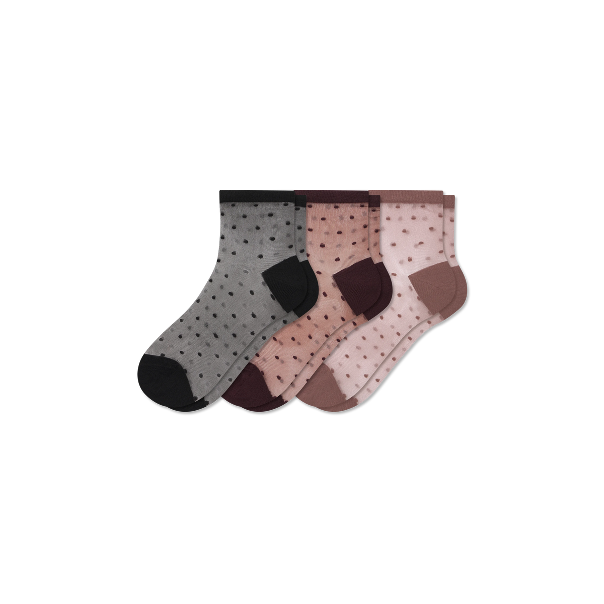 Women’s Sheer Quarter Sock 3-Pack