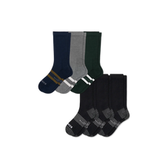 Men’s Everyday Compression Calf Sock 6-Pack (15-20mmHg)
