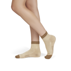 Women’s Sparkle Modern Rib Quarter Sock 4-Pack Gift Box