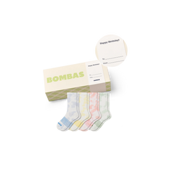 Youth Celebration Calf Sock 4-Pack Gift Box