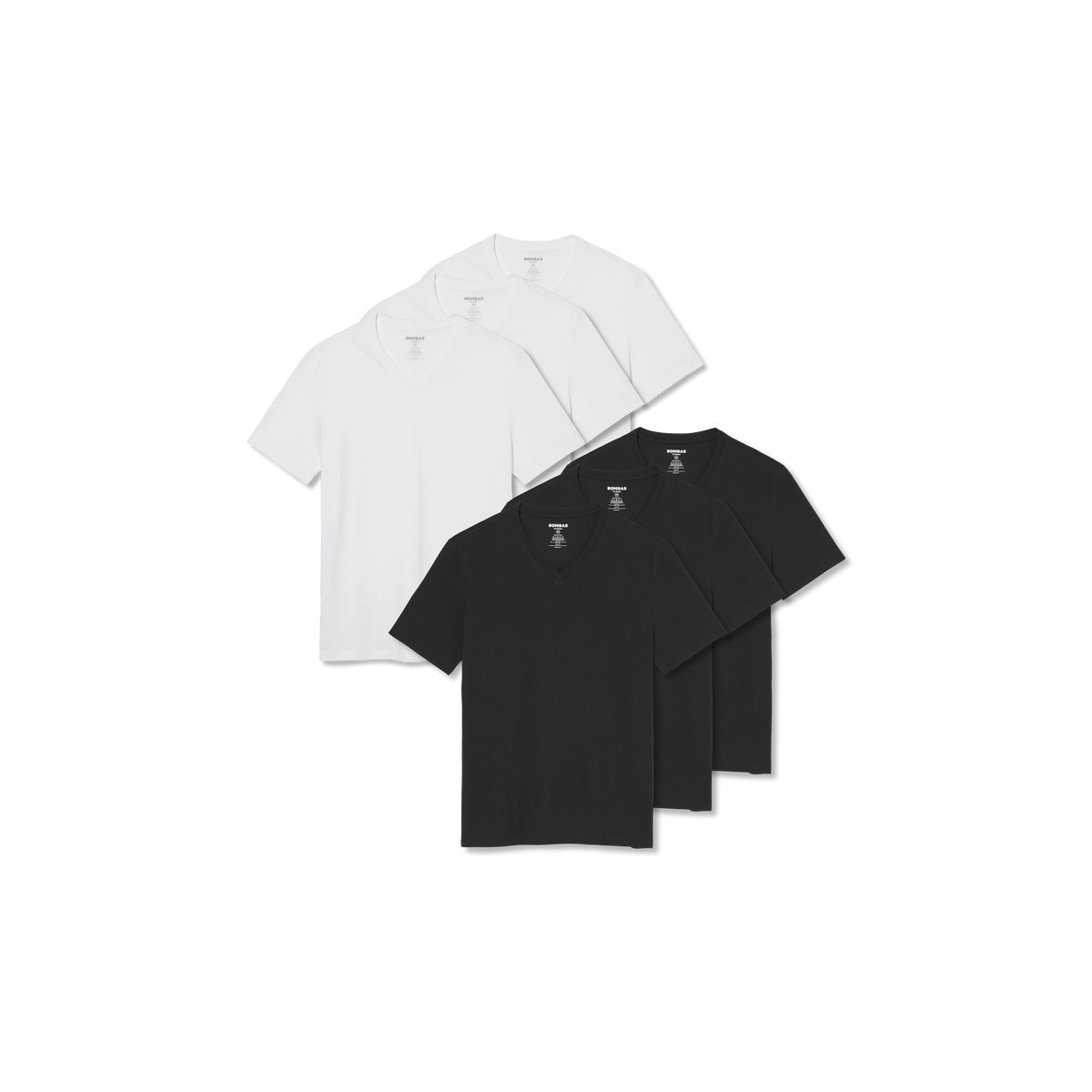 Men's Pima Cotton V-Neck T-Shirt 6-Pack