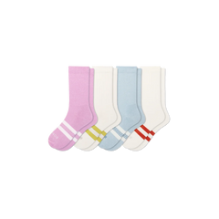 Youth Solids Calf Sock 4-Pack
