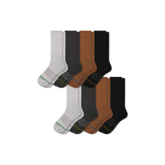 Women's Merino Blend Ultra-Stretch Calf Sock 8-Pack