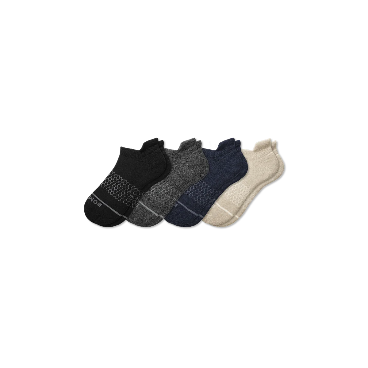 Men's Merino Wool Blend Ankle Sock 4-Pack
