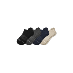 Men's Merino Wool Blend Ankle Sock 4-Pack
