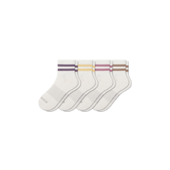 Women's Vintage Stripes Quarter Sock 4-Pack