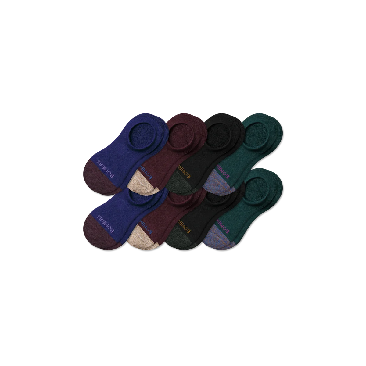 Women's Cushioned No Show Sock 8-Pack