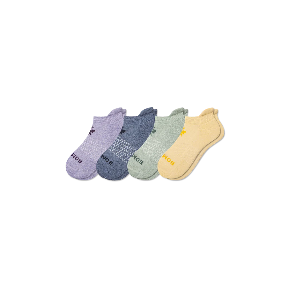 Youth Marl Ankle Sock 4-Pack