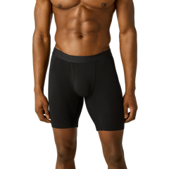 Men's Cotton Modal Blend Long Boxer Brief 8"