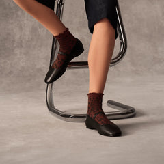 Women's Ruffle Rib Quarter Sock 4-Pack
