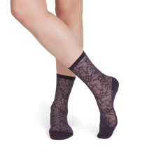 Women’s Floral Lace Half Calf Sock 3-Pack